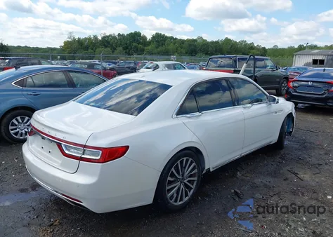 2017 Lincoln Continental Select z USA, uszkodzony, nr VIN 1LN6L9SK3H5606911